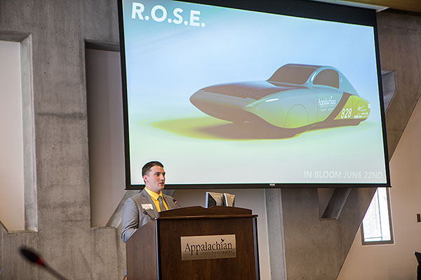 Appalachian’s Solar Vehicle Team selects winning name for Cruiser Class car